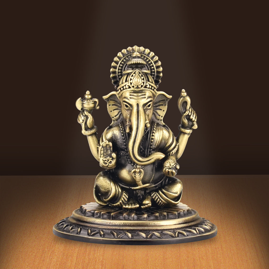 Small Sarp Ganesh - 2.3 Inch