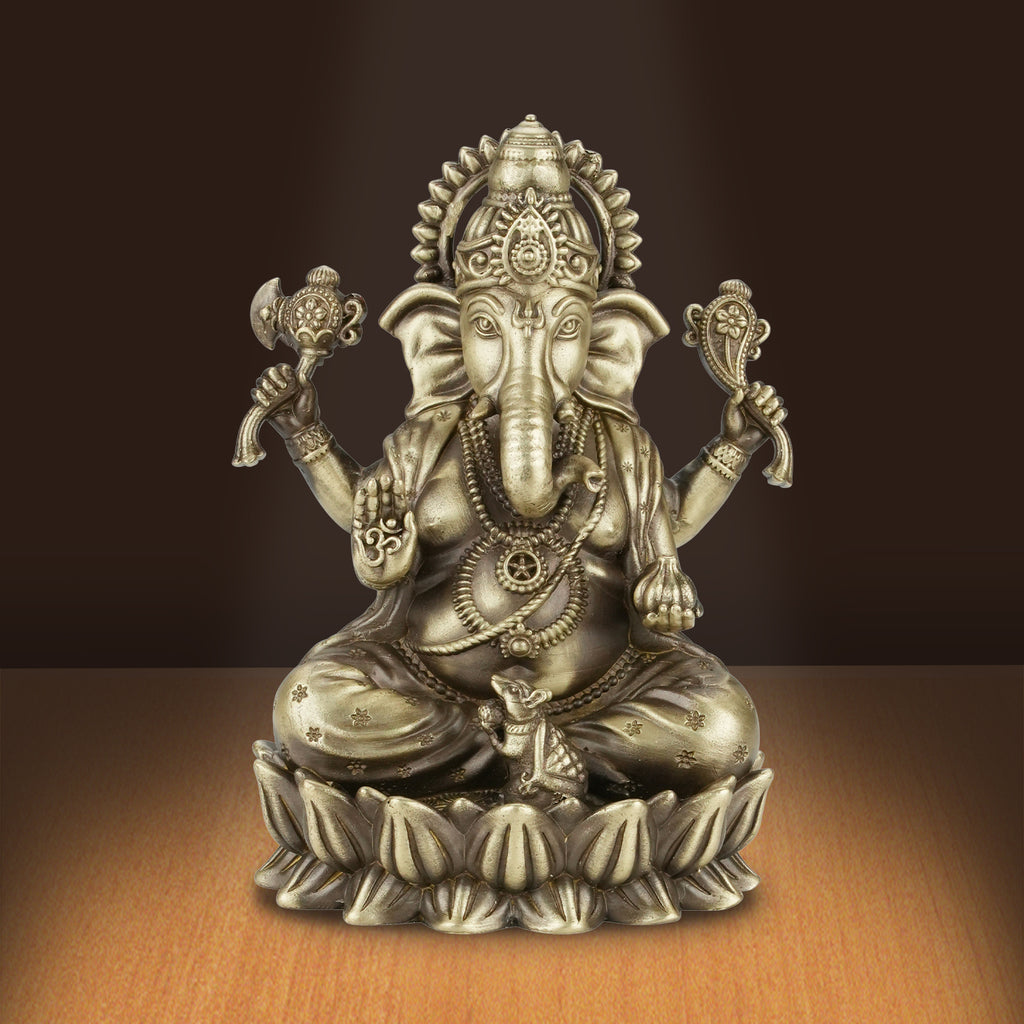 Kamalasan Ganesh - 5 Inch