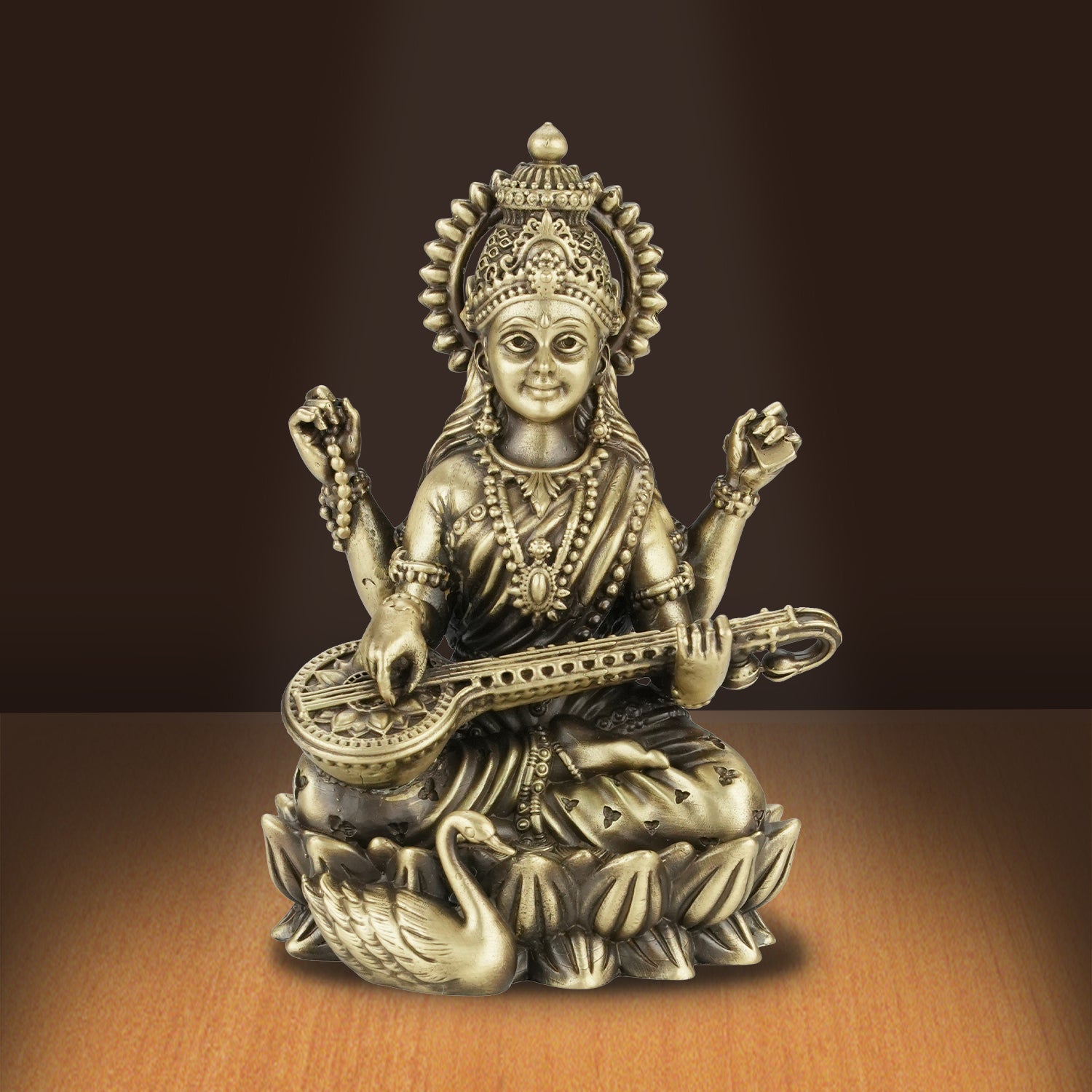 Kamalasan Saraswati - 5 Inch