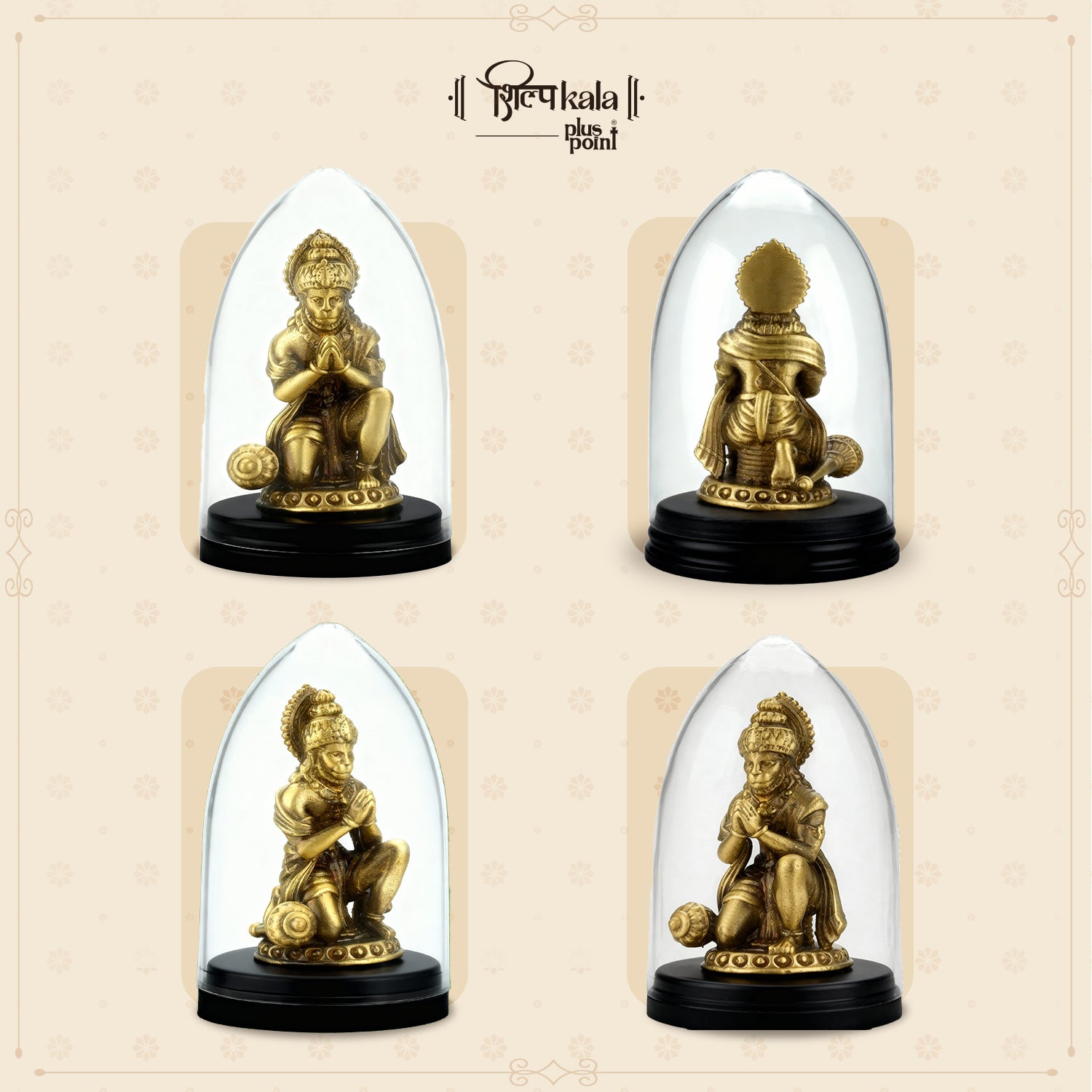 Hanuman - Pranam Mudra (Car Dashboard Covered)