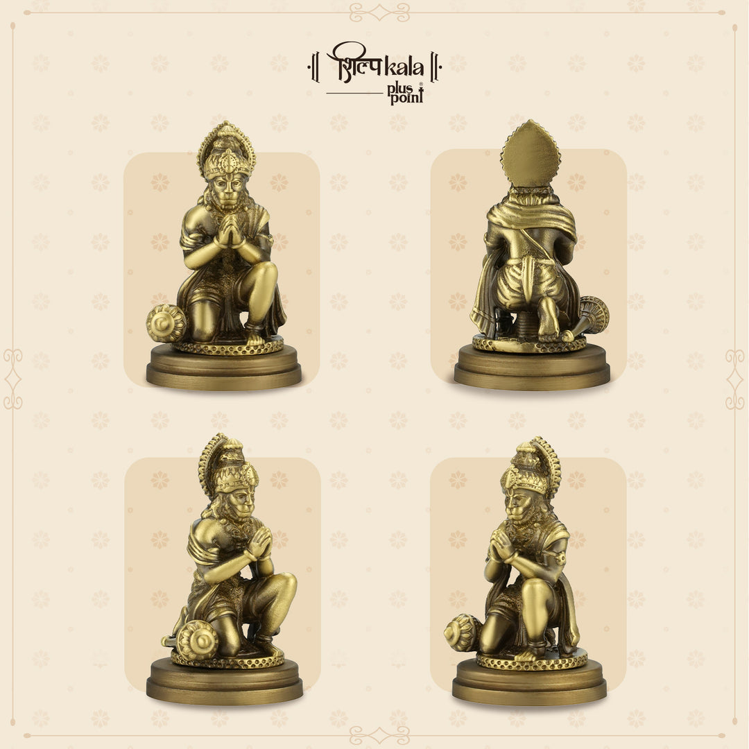 Hanuman -  Pranam Mudra (Car Dashboard Open)