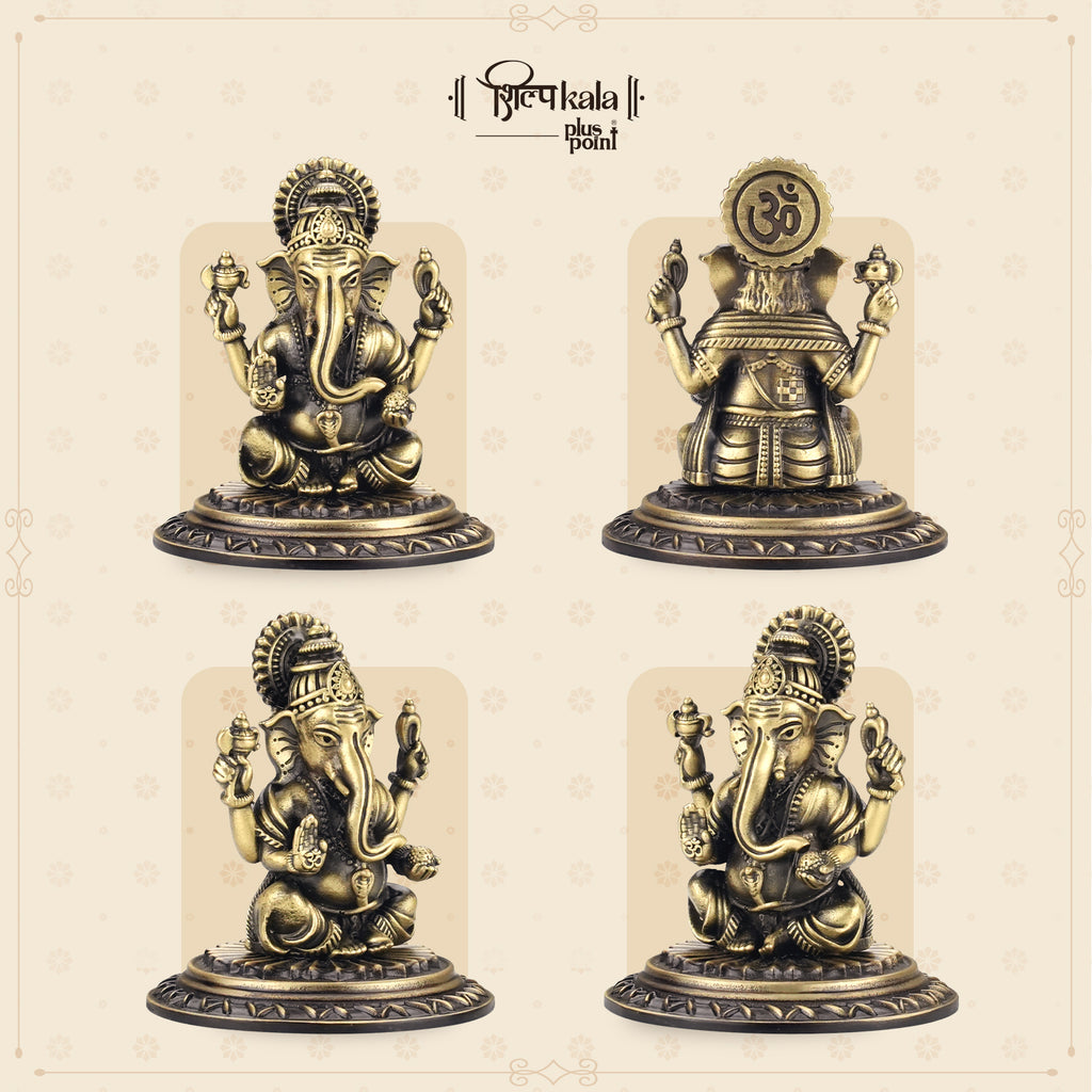 Small Sarp Ganesh - 2.3 Inch