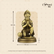 Hanuman -  Pranam Mudra (Car Dashboard Open)