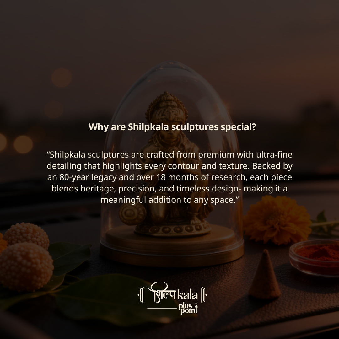 Hanuman - Pranam Mudra(Car Dashboard Covered)