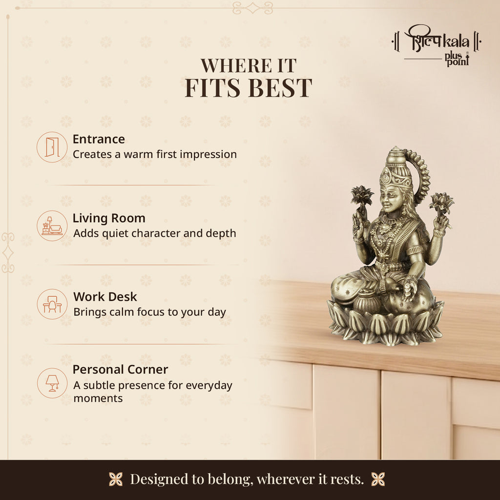 Kamalasan Laxmi - 5 Inch