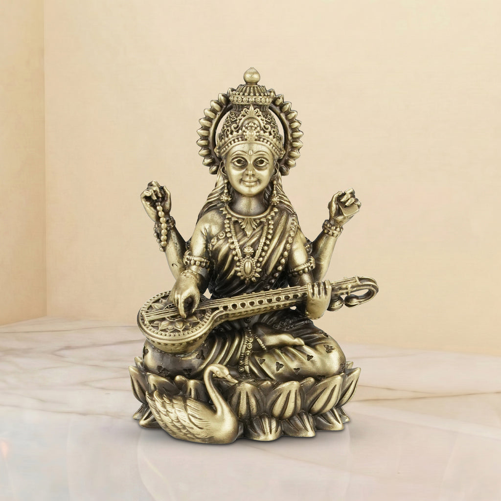 Kamalasan Saraswati - 5 Inch