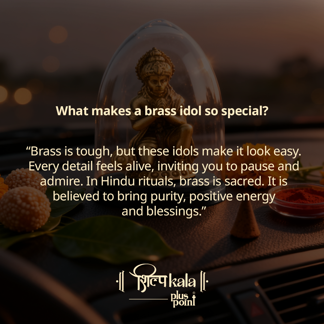 Hanuman Ji (Car Dashboard Covered)