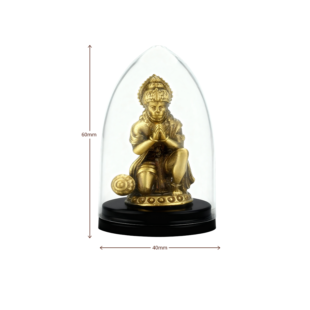 Hanuman Ji (Car Dashboard Covered)