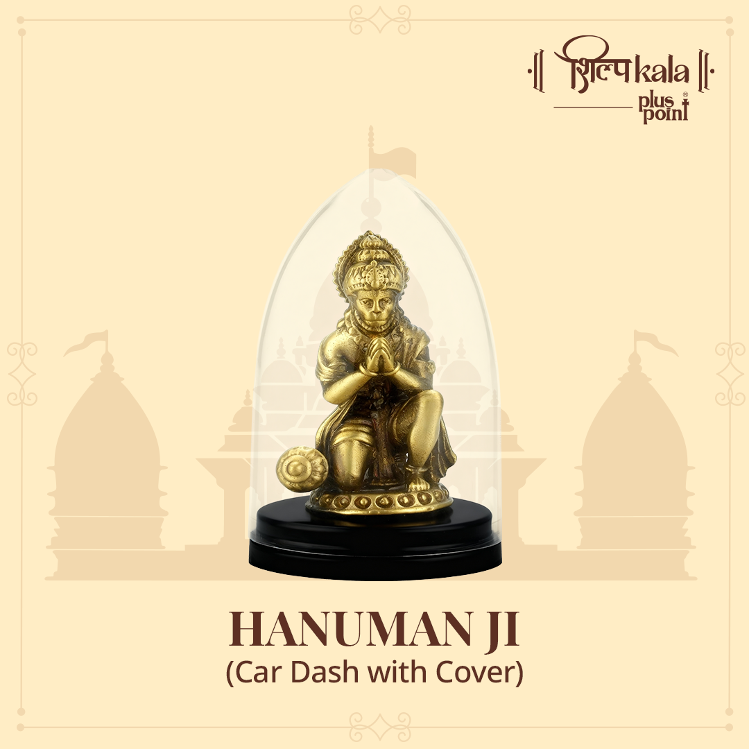 Hanuman Ji (Car Dashboard Covered)