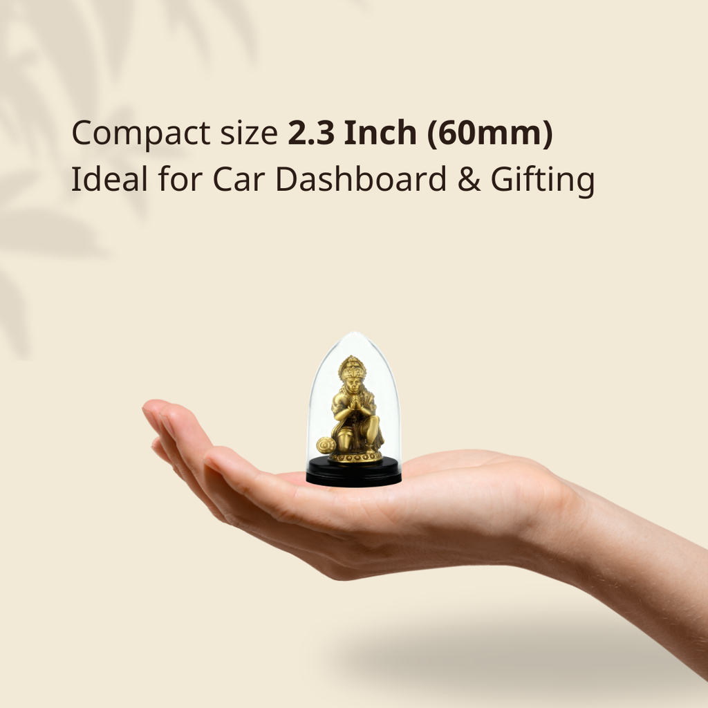 Hanuman - Pranam Mudra (Car Dashboard Covered)