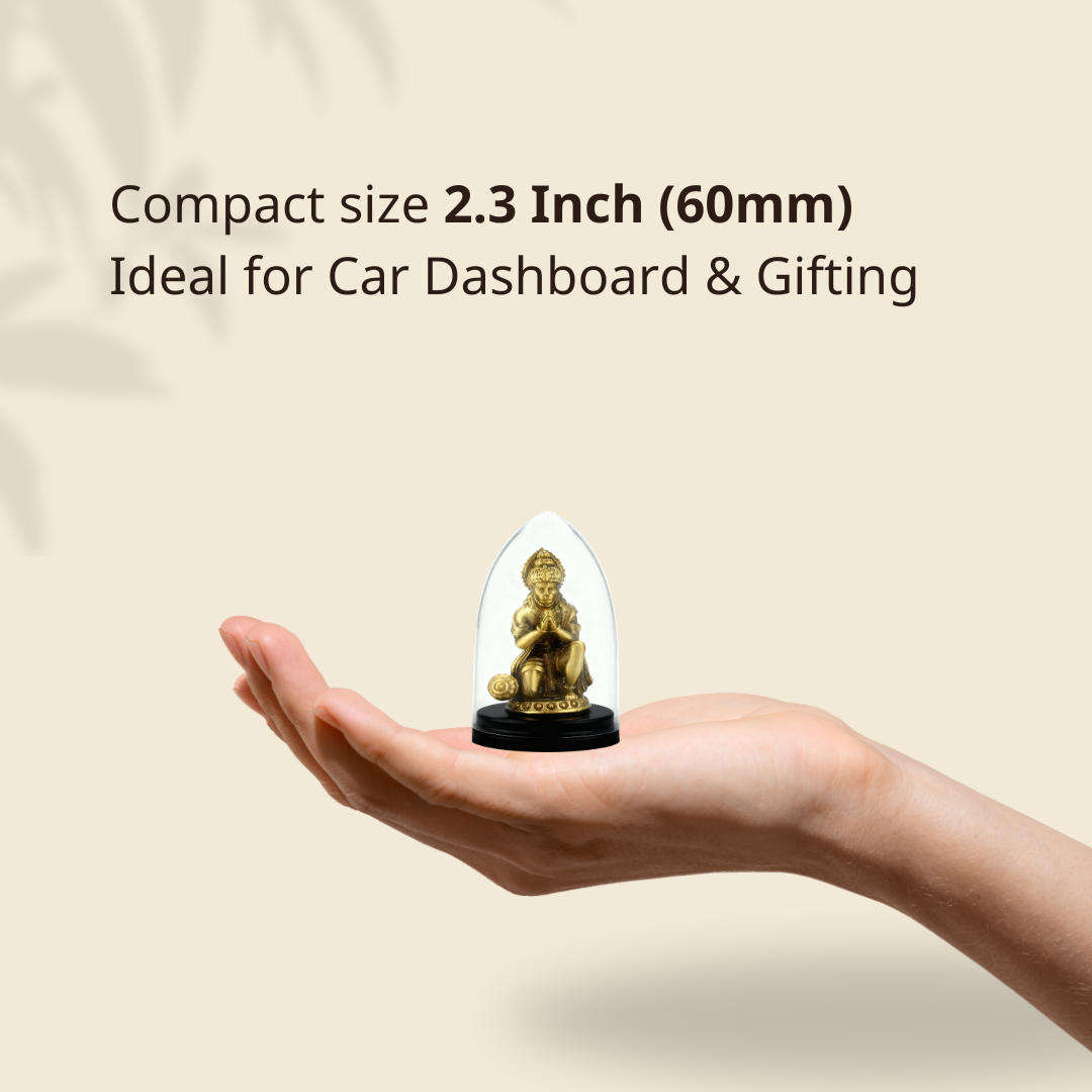 Hanuman - Pranam Mudra (Car Dashboard Covered)