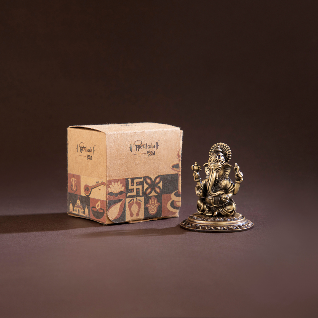 Small Sarp Ganesh - 2.3 Inch