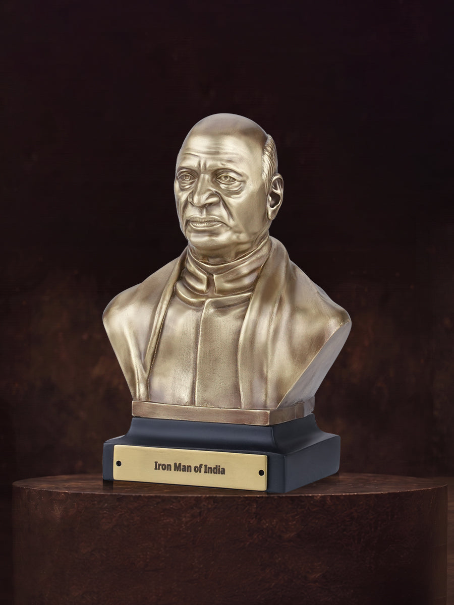 Sardar Vallabhbhai Patel brass bust