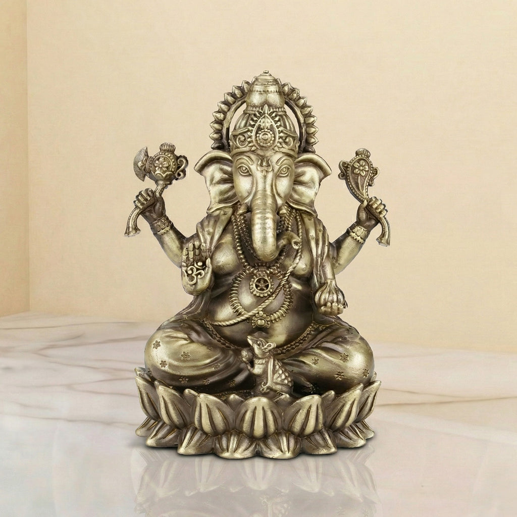 Kamalasan Ganesh - 5 Inch