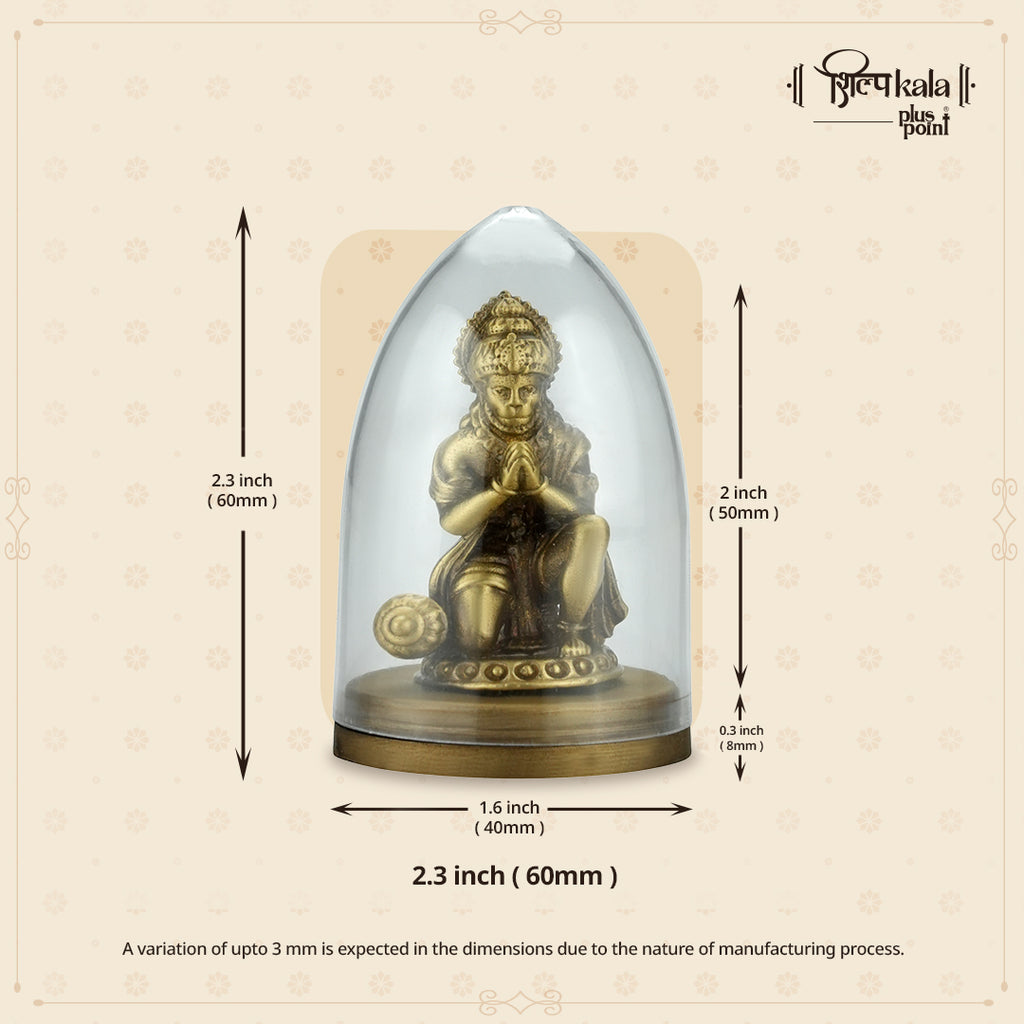 Hanuman - Pranam Mudra (Car Dashboard Covered)